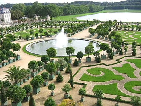 The park of the Palace of Versailles